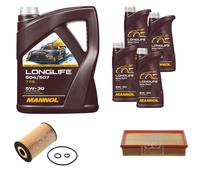 FEBI Inspection set 9L MANNOL Longlife 504/507 5W-30 pour VW transporteur
