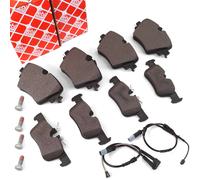 Febi Plaquette de Freins + Contact D'Usure Kit Avant Arrière pour BMW F40-F48