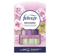 Febreze 3Volution Fleur Naissante Recharges pour Diffuseur Électrique, 7 Recharges de 20ml, 3 Parfums en Alternance, Combat les Odeurs en Continu, Jusqu'à 90 Jours
