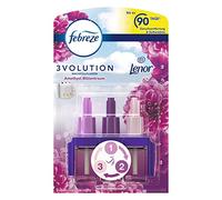 Febreze 3Volution Lenor Recharge de diffuseur de parfum 20 ml Améthyste Rêve de fleurs, 3 parfums alternés combattent les odeurs