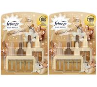 Febreze 3Volution Lot de 2 recharges pour biscuits à la vanille 20 ml