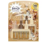 Febreze 3Volution Lot de 2 recharges pour biscuits à la vanille 20 ml