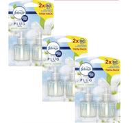 Febreze Ambi Pur Lot de 2 recharges pour désodorisant Parfum jasmin blanc 20 ml