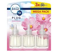 Febreze Ambi Pur Lot de 3 recharges pour prise Jack Blossom & Breeze