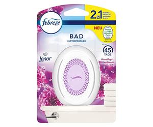 Febreze Bathroom Air Freshener Lenor Amethyst Blossom Dream Fragrance Plug for Continuous Odor Fighting and Prevention