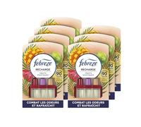 Febreze Désodorisant Électrique Recharge Parfum Fruits Exotiques x7 (20ml)