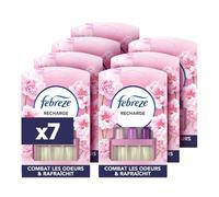 Febreze Désodorisant Électrique Recharges Parfum Fleur Naissante x7 (20ml)