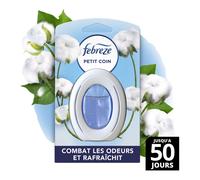 Febreze Désodorisant pour petits espaces Fraîcheur coton x 1