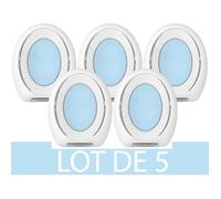 FEBREZE Duopack Petit Coin Pureté de Coton- Désodorisant Salle de Bain - Lot de 5