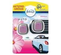 Febreze Febreze Lot de 2 désodorisants pour voiture Parfum peau de fleurs 2 x 2 ml 0,04 g