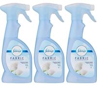 Febreze Lot de 3 vaporisateurs rafraîchissants pour tissu 3 x 375 ml Parfum coton frais