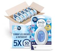 Febreze Petit Coin, Éveil Printanier Désodorisant WC En Continu Pour Élimination Et Prévention Des Odeurs 5 X