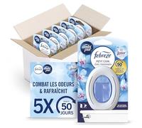 Febreze Désodorisant WC en continu Parfum Éveil Printanier – Fraîcheur jusqu'à 50 jours – 7,5 ml x5