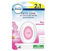 Febreze Petit Coin et Salle de Bains, 1 x 7.5ml, Désodorisant WC, élimine les Odeurs et Rafraîchit L’intérieur, Fleur Naissante