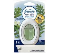 Febreze Petit Coin, Rosée du Matin Désodorisant WC En Continu Pour Élimination Et Prévention Des Odeurs 1 X, 50 jours