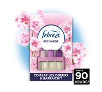 Febreze Recharge de désodorisant pour diffuseur électrique, Fleur naissante, 20 ml