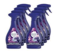 Febreze Spray Désodorisant Textile (500ml x8), Bouquet Floral de Lenor, Combat Les Odeurs Emprisonnées Dans Les Tissus, Laisse Un Parfum Frais