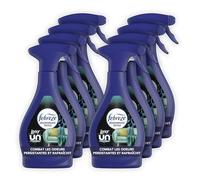 Febreze Spray Désodorisant Textile (500ml x8), Unstoppable Frais de Lenor, Combat Les Odeurs Emprisonnées Dans Les Tissus, Laisse Un Parfum Frais