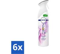Febreze Spray - Zero % - Orchidée - Désodorisant - 300 ml - Pack avantage - 6 pièces
