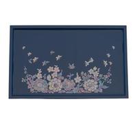 FEBRUARY MOUNTAIN Charmant reflets, plateau floral et papillon en nacre irisé, cadeau élégant pour elle décoration d'intérieur