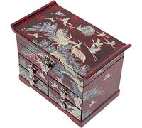 February Mountain Élégante boîte à bijoux en nacre pour femme - Cadeau de mariage, anniversaire, Noël pour les femmes qui ont tout