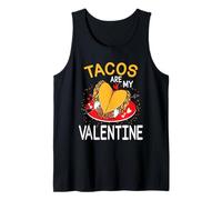 February Valentine's Day Tacos, Funny Valentin's Day Love Débardeur