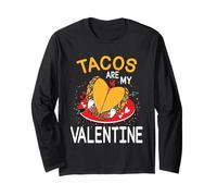 February Valentine's Day Tacos, Funny Valentin's Day Love Manche Longue