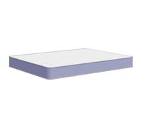 Fecpoo Matelas en mousse moyennement doux 160 x 200 cm | Respirant et doux pour la peau, durable grâce à la réversibilité, silencieux pour un sommeil paisible,