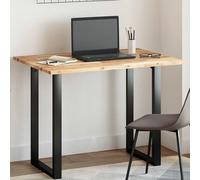 Fecpoo Plateau de table 100 x 70 x 2 cm en bois d'acacia massif - Rectangulaire, non traité, durable et facile d'entretien pour les environnements résidentiels et professionnels