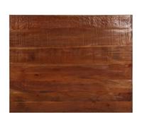 Fecpoo Plateau de table rectangulaire en bois massif recyclé - 100 x 80 x 2,5 cm - Pour usage domestique et commercial