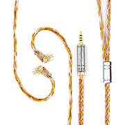 FEDAI Câble de rechange QDC 16 fils plaqué argent pour écouteurs ZSN ZSN Pro ZSN Pro-x AS16 CCA C12 C10PRO CA4 Series (QDC, 2,5 mm)