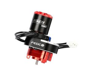 FEDCO Moteur et transmission SCX24 avec Hobbywing QUICRUN Outer-1621SL 3500KV Brushless Motor Upgrade for Axial SCX24 Upgrades 1/24 RC Crawler