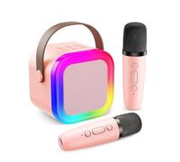 Fede Micro Karaoke Enfants avec Micro sans Fil, Cadeau Fille 4-12 Ans Anniversaire Jouet Fille 3-12 Ans Micro Enfant Cadeau Ado Fille Micro sans Fil Karaoke Jouet Garcon 4-12 Ans Musique Enfant