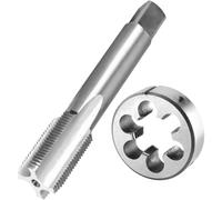 Fedeas Jeu de tarauds M42 x 1,5, filetage à gauche | Taraud machine et taraud rond filetage gauche M42 x 1,5 - Pour couper ou réparer des filetages dans le métal.