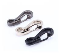 Feder -Snap -Hook, 3 cm starke Metallschlüsselkette Carabiner für EDC