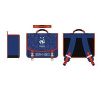 FEDERATION FRANCAISE DE FOOTBALL Cartable Deux compartiments 41 cm Bleu