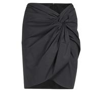 Federica Tosi - Gonna corta in popeline nodo - Femme - Jupes - Noir - Taille: 36 FR
