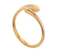 Federica Tosi - Isa Metallic Choker - Femme - Accessoires - Jaune - Taille: ONE Size