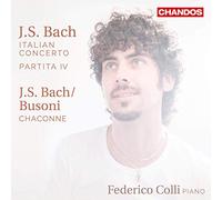 Federico Colli – Johann Sebastian Bach : Italian Concerto / Partita IV / Chaconne – NAXOS