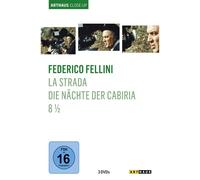 FEDERICO FELLINI/ARTHAUS CLOSE-UP - MASTROIANNI,MARCELLO/+ 3 DVD NEUF