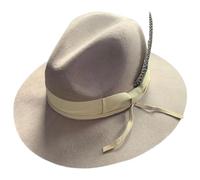Fedoras Chapeau en laine multi-usage pour adulte Style western gentleman jazzy pour diverses occasions et performances sur scène Fedoras tendance, a, Taille unique