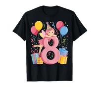 Fée 8e anniversaire garçon fille 8 ans huitième huit fée T-Shirt
