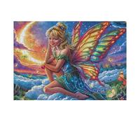 Fée Ailes de Papillon Coucher de Soleil Puzzles 300 Pièces pour Adultes Educa Décoration Moderne Challenge Difficile Relaxation Artistique Cadeau Original 300 PCS