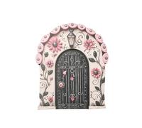 Fée AR pour arbre d'extérieur, miniature | Gnome miniature 2D Fairy Garden | Ornements de jardin, décoration de Père Noël, décorations de souches d'arbres, décorations de contes de fées pour tronc