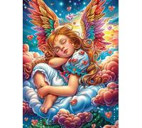 Fée aux Ailes Arc-en-Ciel sur des Nuages Puzzles 300 Pièces pour Adultes Educa Difficile Challenge Artistique Relaxation Art Décoration Intérieure Famille 300 PCS
