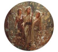 Fée avec Arc et flèches |Hunting Forêt Scene| Puzzles Amusants en Famille 1000pcs (67.5x67.5cm) Adultes