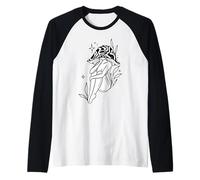 Fée Champignon Divine Nature Féminine Manche Raglan