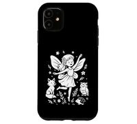 Fée de la forêt avec Animaux Coque pour iPhone 11
