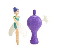 Fée Magique - Poupée Volante colorée imprimée - Ailes Mobiles Souples - Glow in The Dark - Starter avec Cordon - 14 cm - À partir de 3 Ans