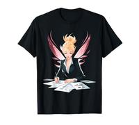 Fée mythique espace de travail écriture fantaisie femme art fée T-Shirt